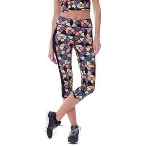 Sweaty Betty Zero Gravity Crop Leggings Tile Print Small
